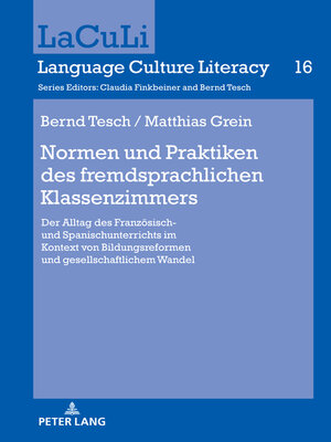 cover image of Normen und Praktiken des fremdsprachlichen Klassenzimmers